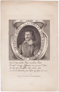 antique portrait from Pepys Diary